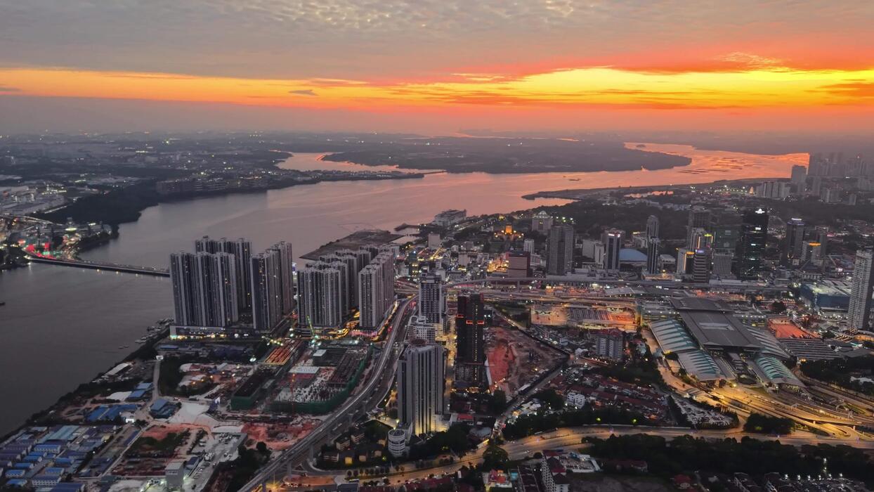 Johor Bahru skyline